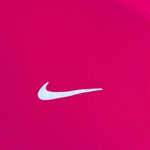 Nike Dri-Fit half zip long sleeve running exercise mock neck top size small - Picture 6 of 9